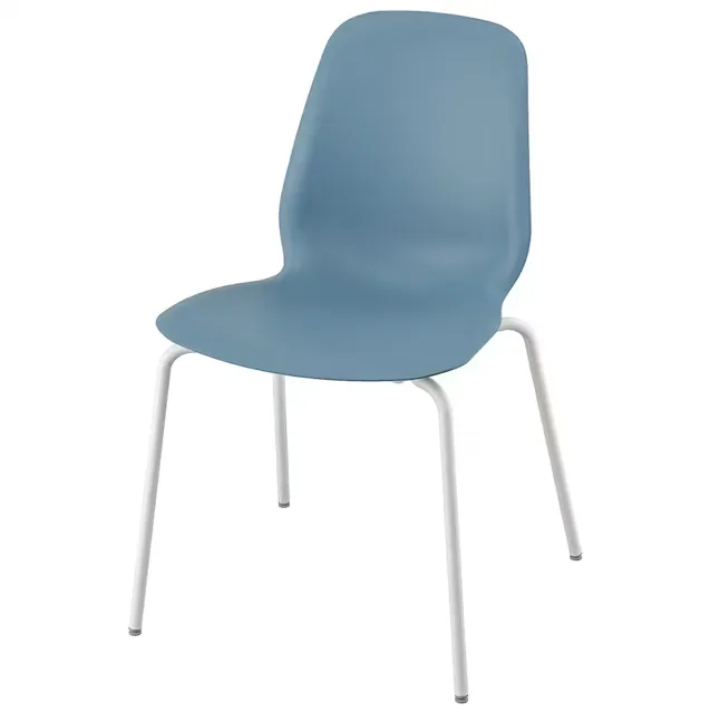 2 IKEA Lidas Chairs - Blue thumbnail