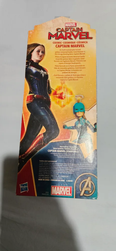 New Captain Marvel Cosmic Doll by Hasbro image indicator(3)