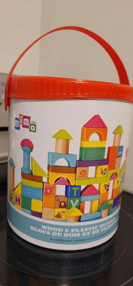 Mima Toys Wood & Plastic Blocks thumbnail