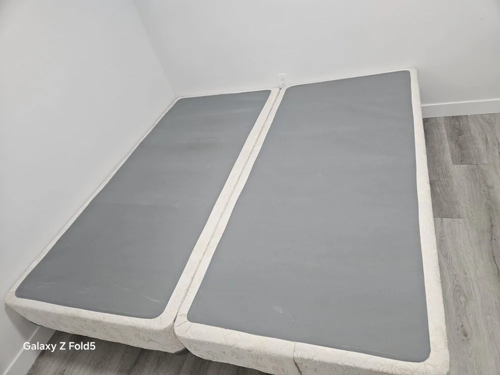 Bed Foundation Frame - Grey thumbnail