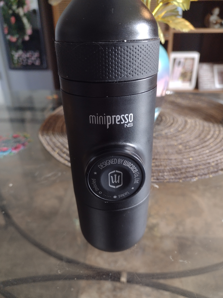 Minipresso NS Coffee Maker and Carrying Bag