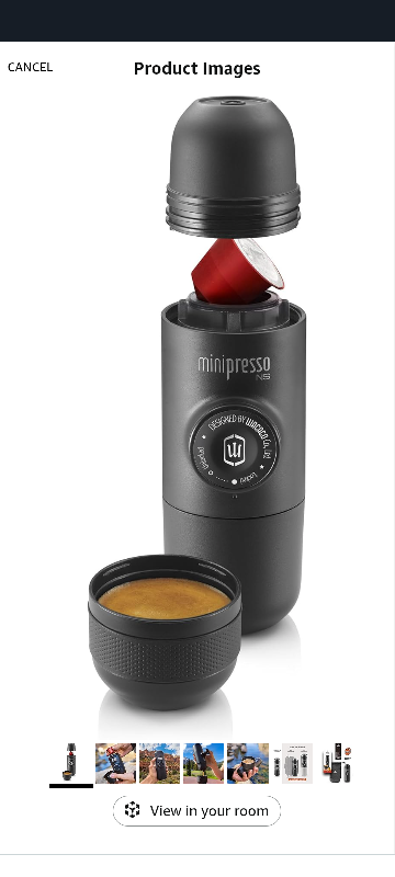 Minipresso NS Coffee Maker and Carrying Bag - photo 3