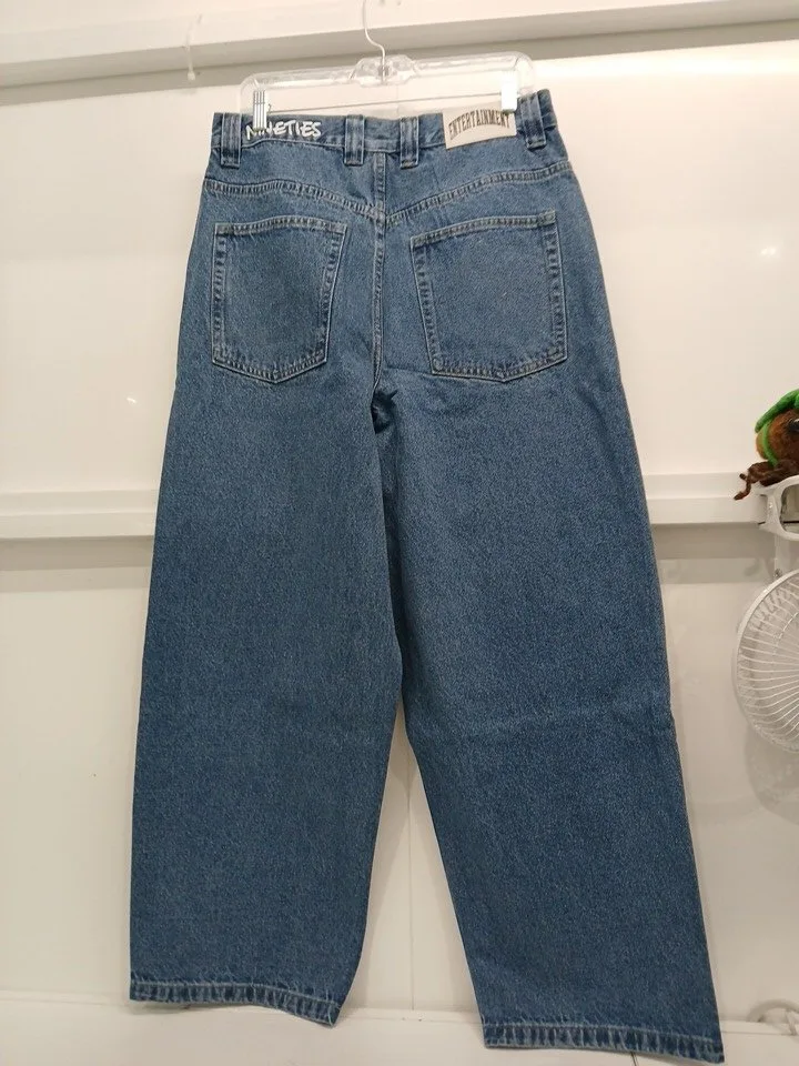 Adult Unisex Nineties Entertainment Nineties Jeans - Large image indicator(3)