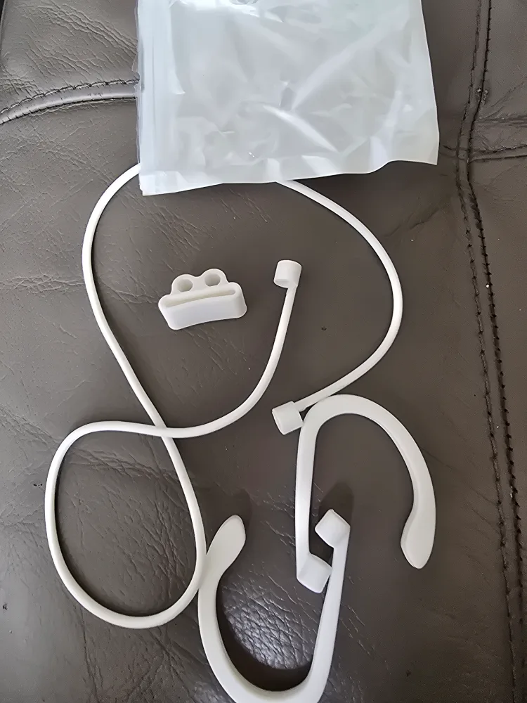 White Ear Hooks for Glasses thumbnail