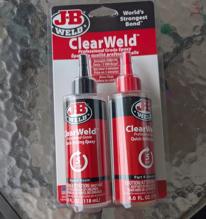 J-B Weld ClearWeld Professional Grade Epoxy thumbnail