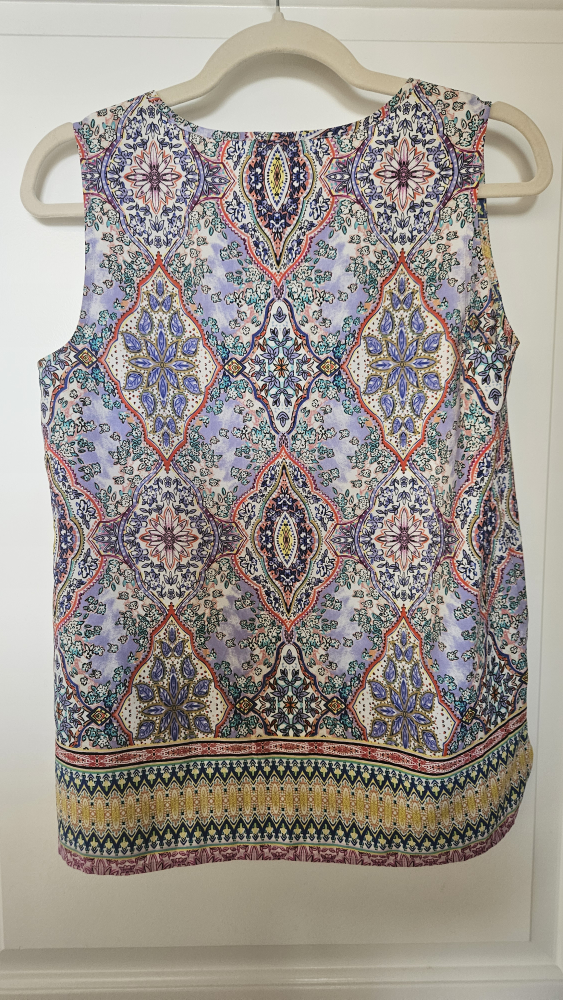 fleur élève Sleeveless Blouse - Size Small - photo 3