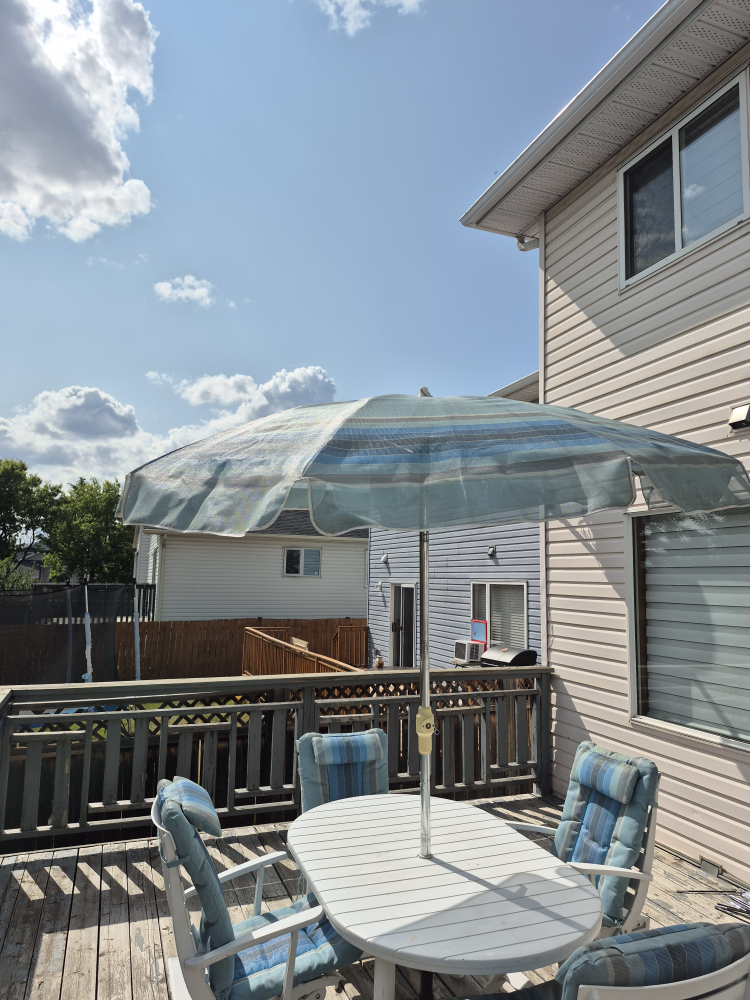 Outdoor Patio Set with Umbrella