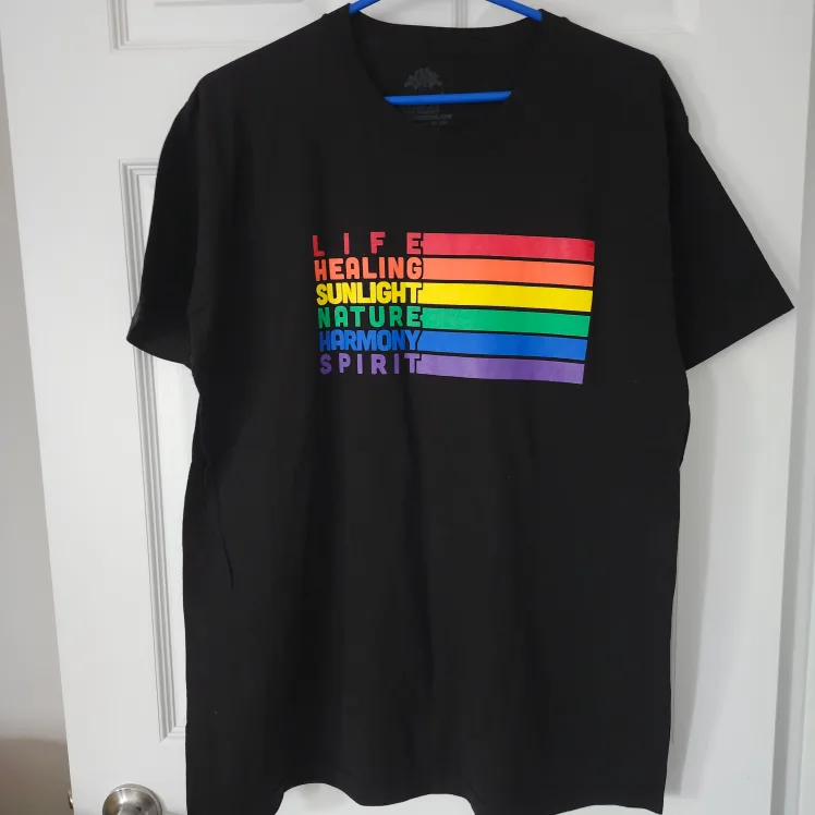 3 PRIDE T-SHIRTS #L GENDER NEUTRAL  $10 image indicator(5)