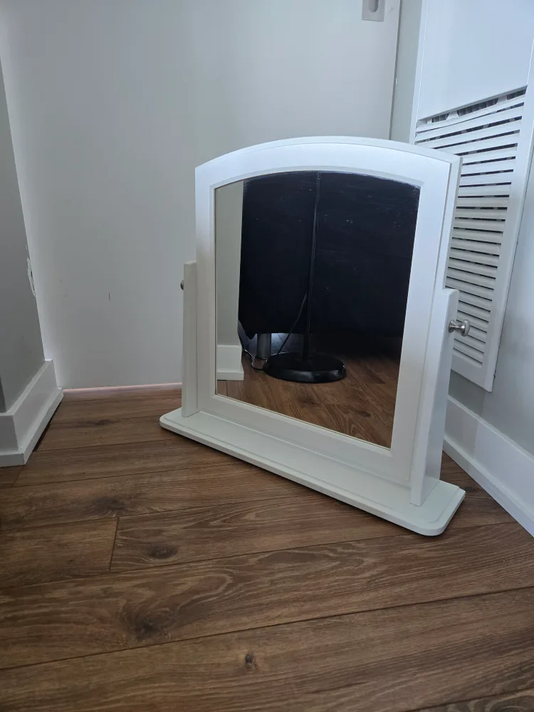 White Vanity Mirror thumbnail