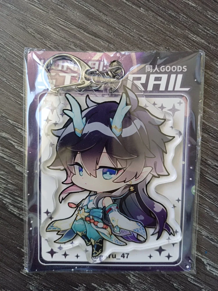 HSR Long Acrylic Keychain (Honkai Star Rail) thumbnail