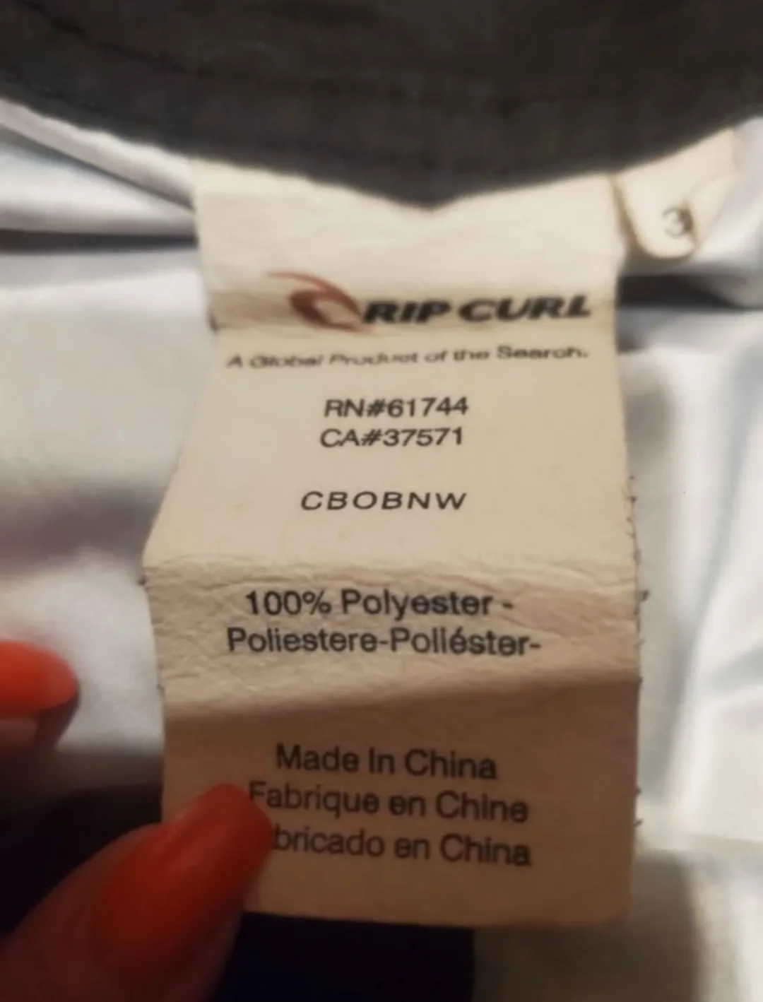 Mens Rip Curl size 30 image indicator(2)