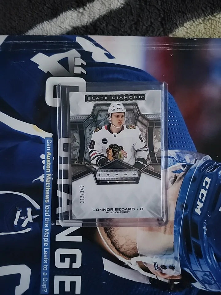 Connor Bedard Black Diamond Hockey Card thumbnail