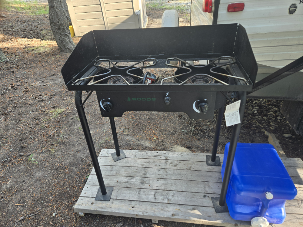 Woods propane 2 burner camp stove - photo 3