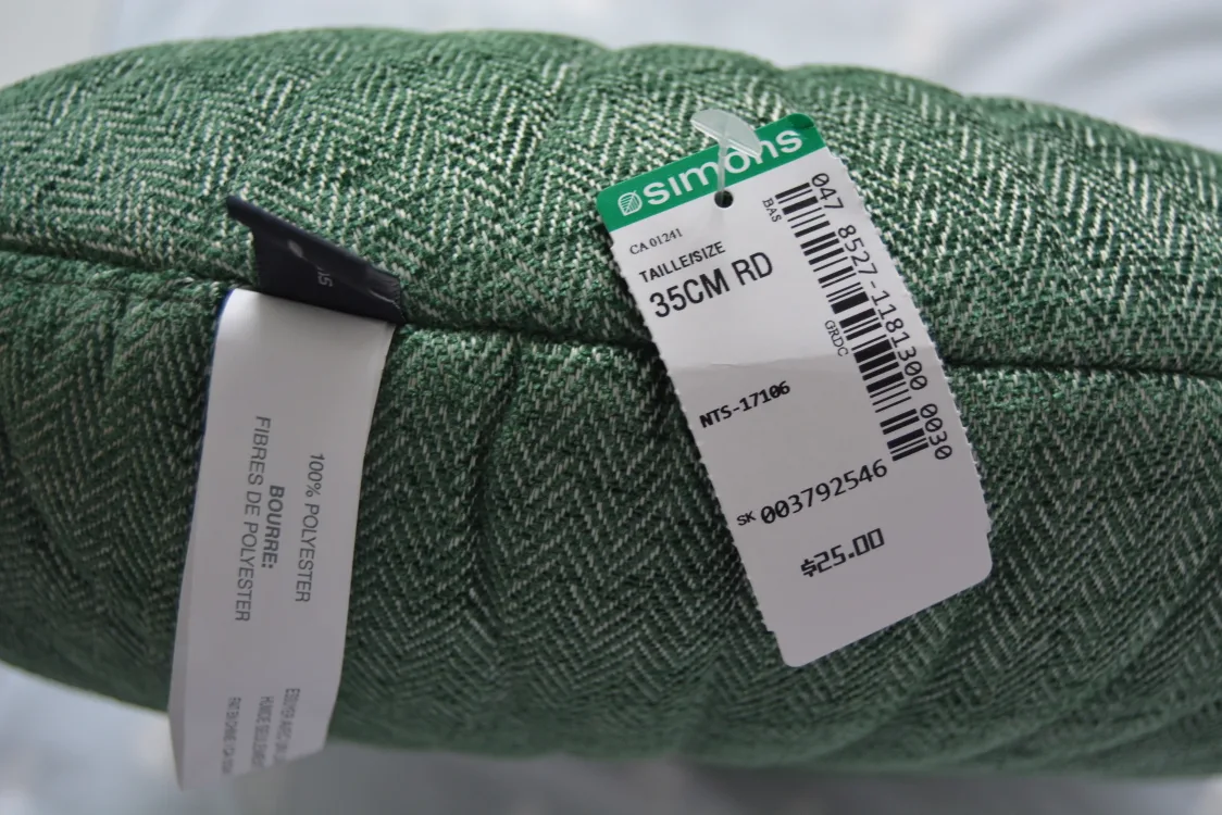 BNWT Herringbone Cushion image indicator(4)