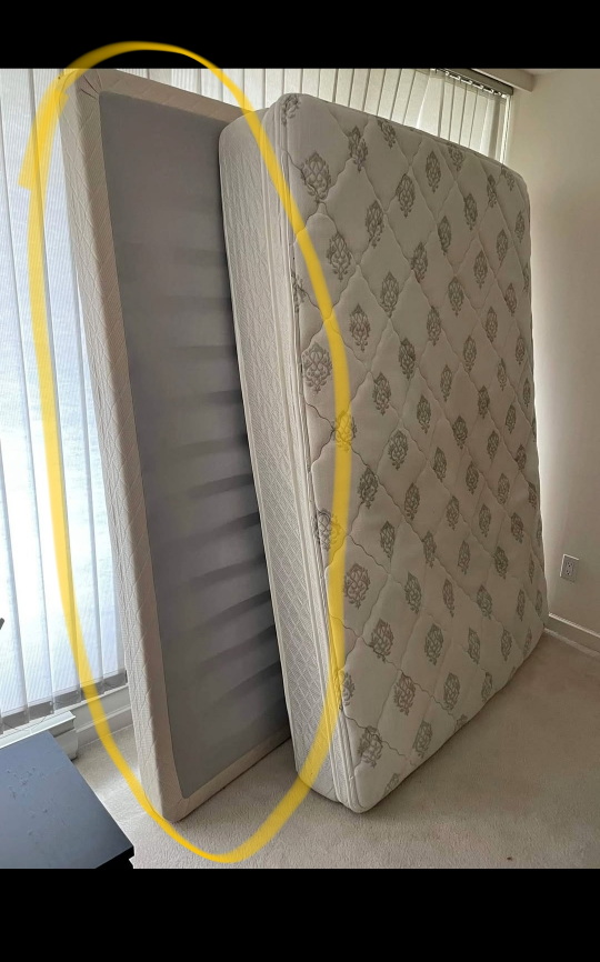 Metal Bed Frame with spring box - photo 3