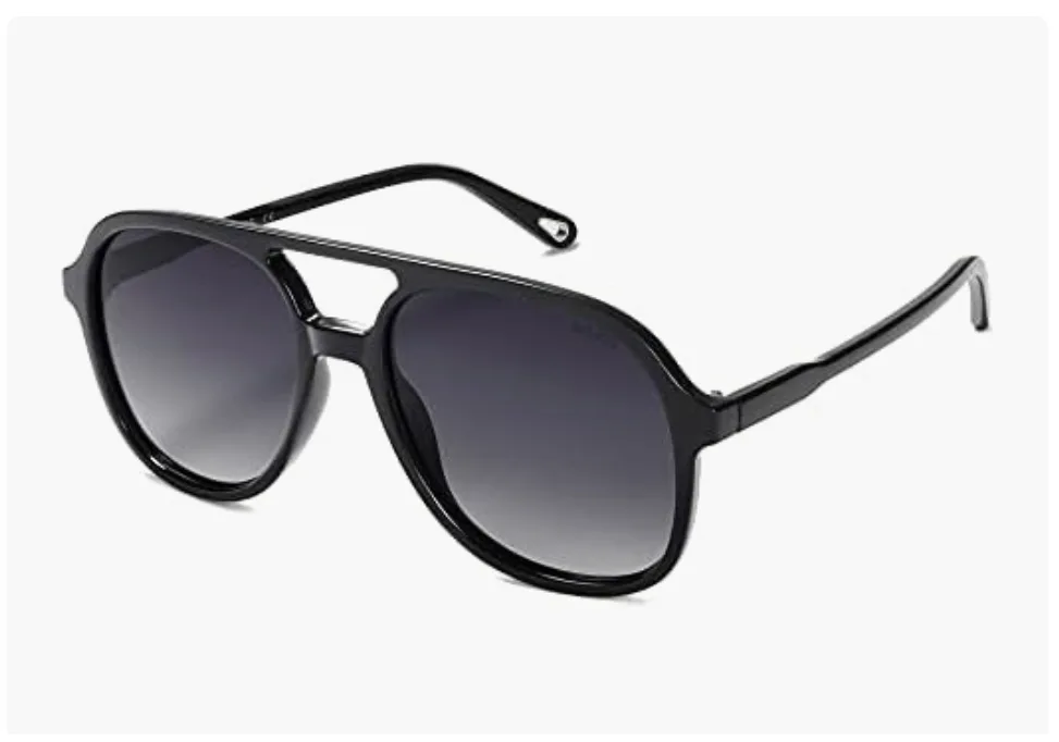 Black Aviator Sunglasses thumbnail