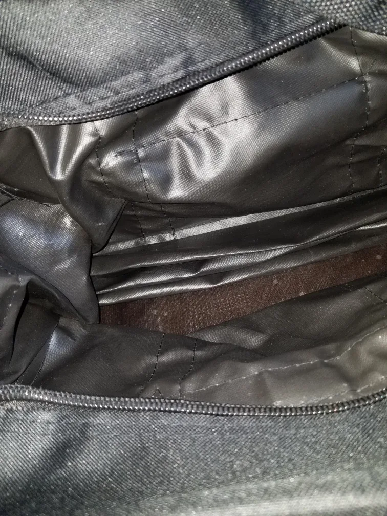 SPORTS Black Expandable Tote Bag with Rolling Wheeled 🥕 image indicator(5)