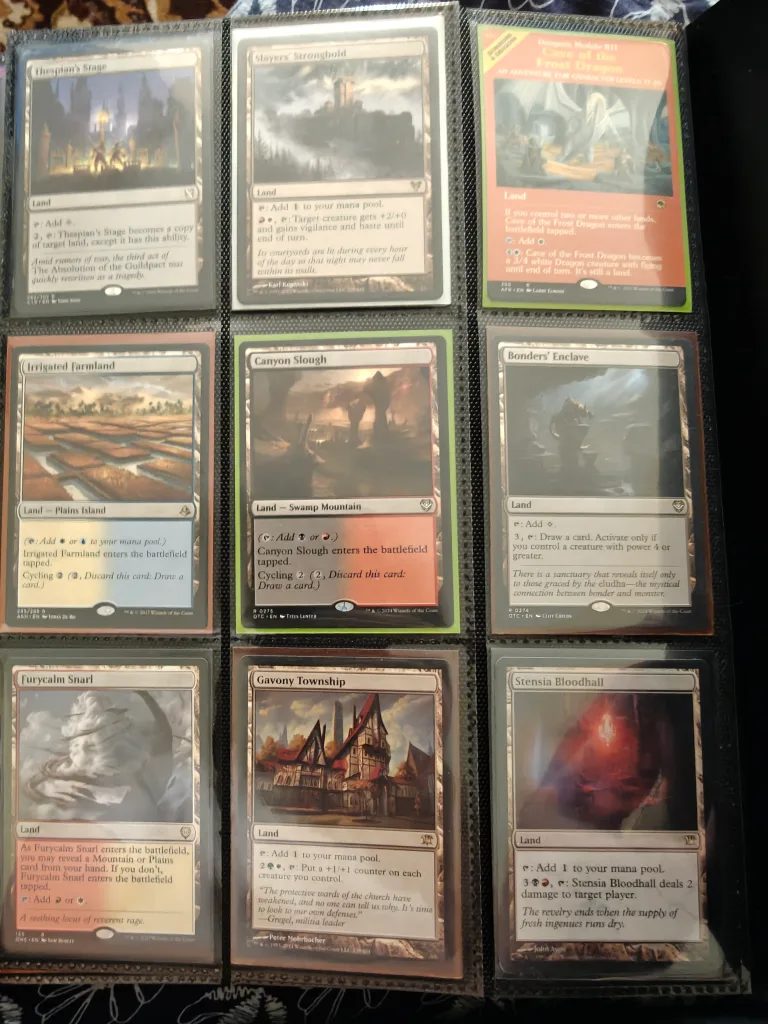 Magic the Gathering Cards Lot (Rare) (Lands) thumbnail