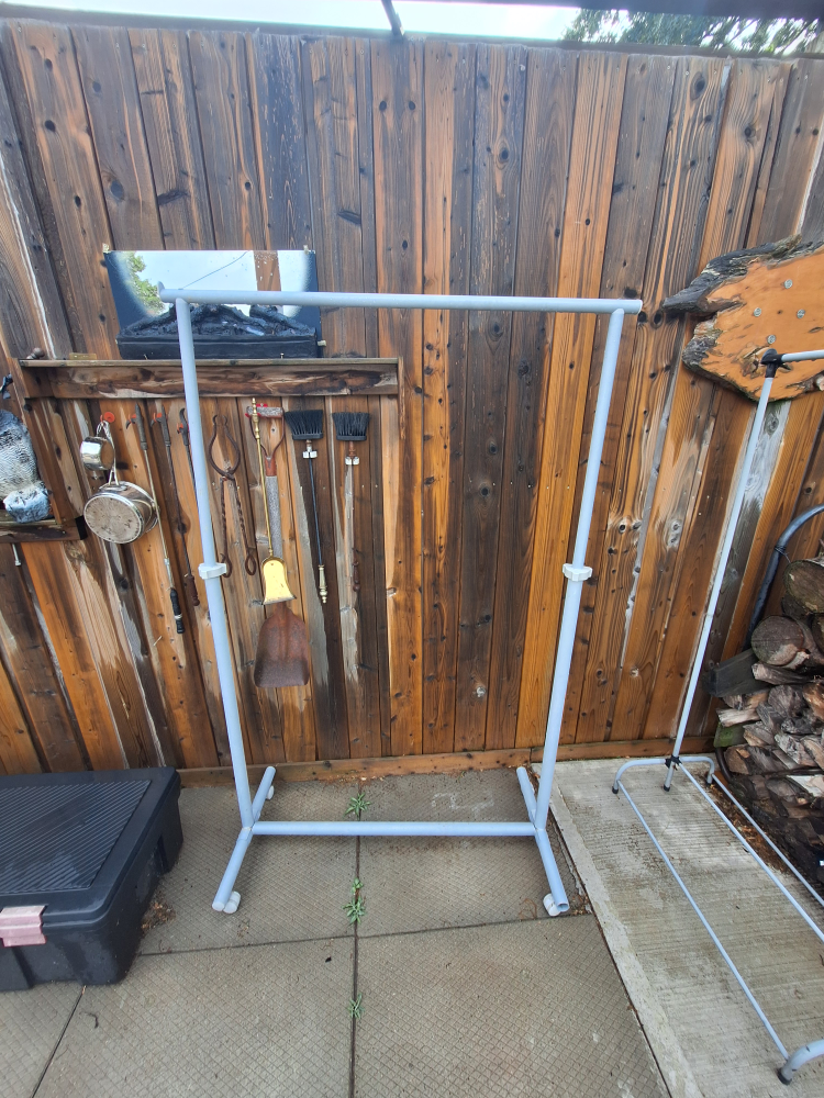 Rolling Clothes Rack