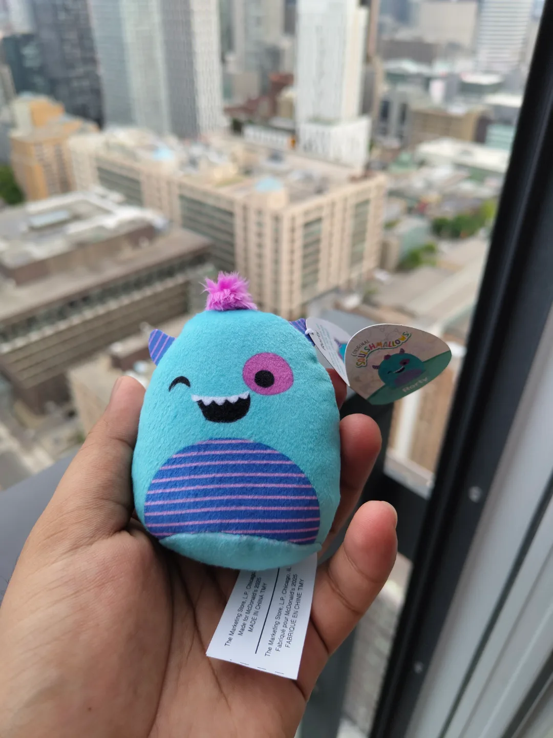 McDonald's Squishmallow Rorty Monster Plush thumbnail