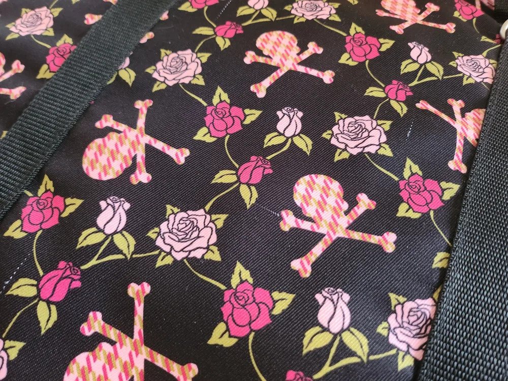 Floral Skull Laptop Bag 18" 🥕 image indicator(5)