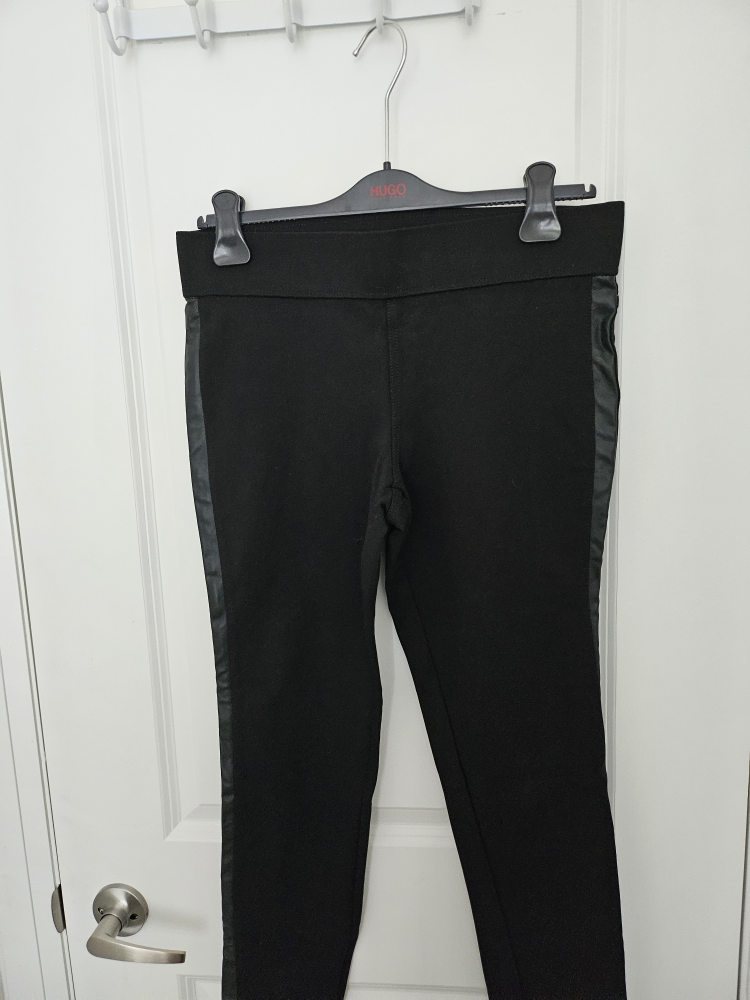 Ralph Lauren Leggings with Faux Leather Detail - photo 2