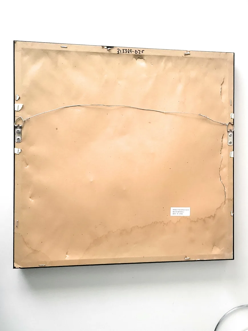 Framed Wall Art with Silver Floral Design. 16 x 16 inches image indicator(6)