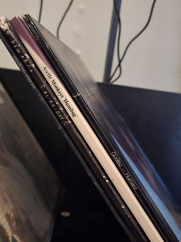 record player/vinyls/stand - photo 2