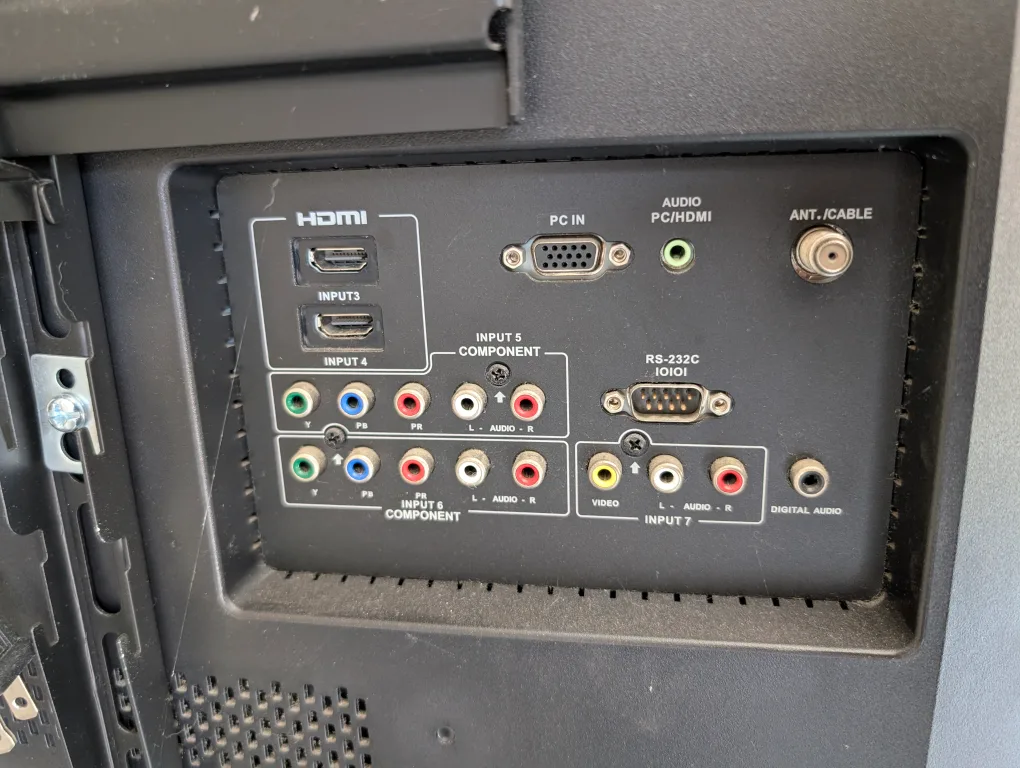 Sharp Aquos TV with Stand image indicator(3)