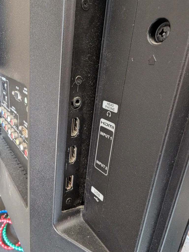 Sharp Aquos TV with Stand image indicator(4)