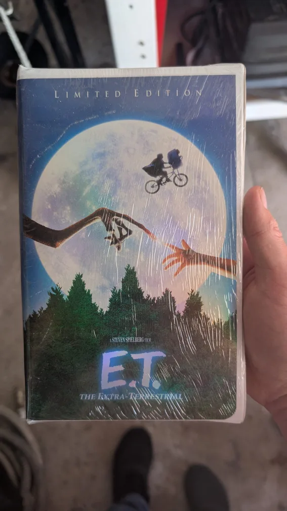 E.T. The Extra-Terrestrial - Limited Edition VHS unopened thumbnail