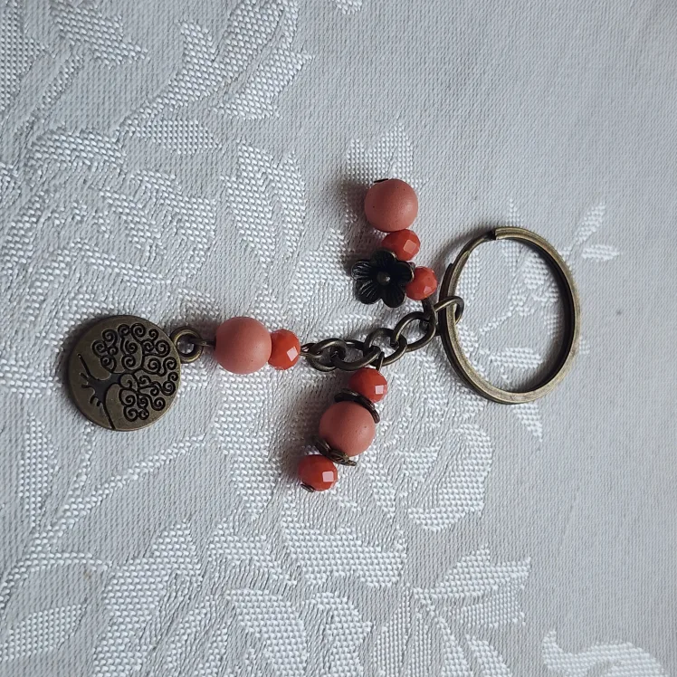 Boho Dangle Earrings - Bronze & Colourful image indicator(8)