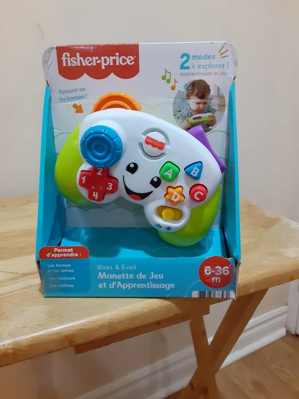 New Fisher-Price Rires & Éveil Manette de Jeu et d'Apprentissage image indicator(3)
