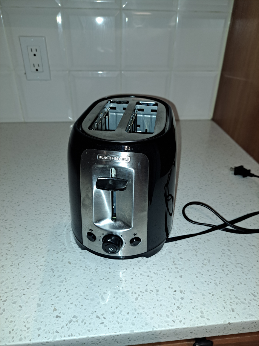 Black+Decker Toaster - Black