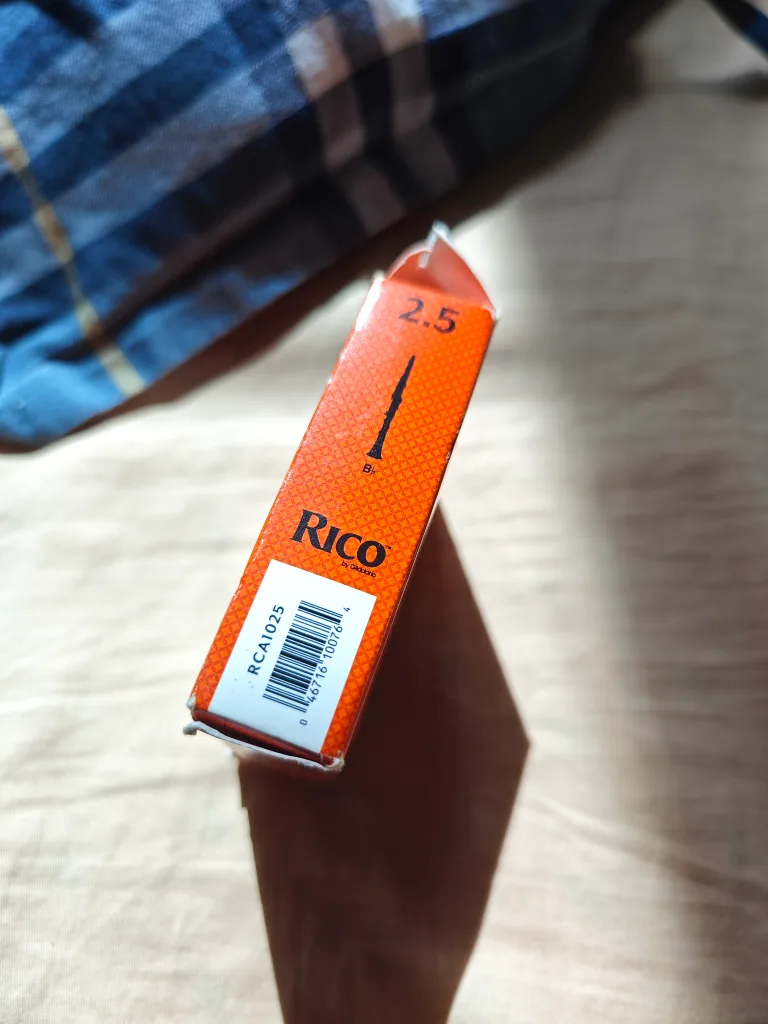 Rico Bb Clarinet Reeds - 2.5 image indicator(3)