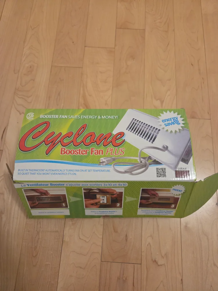 Cyclone Booster Fan Plus - Energy Saving! thumbnail