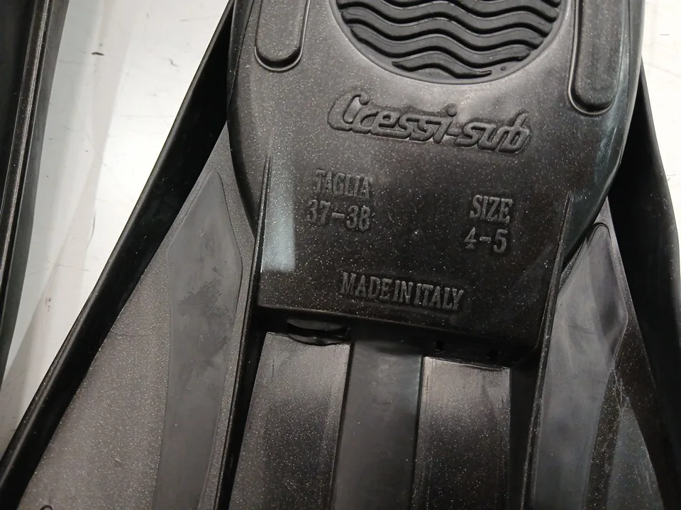 MEN'S Cressi PRO STAR Reactive Full Foot Pocket Scuba Diving Fin image indicator(7)