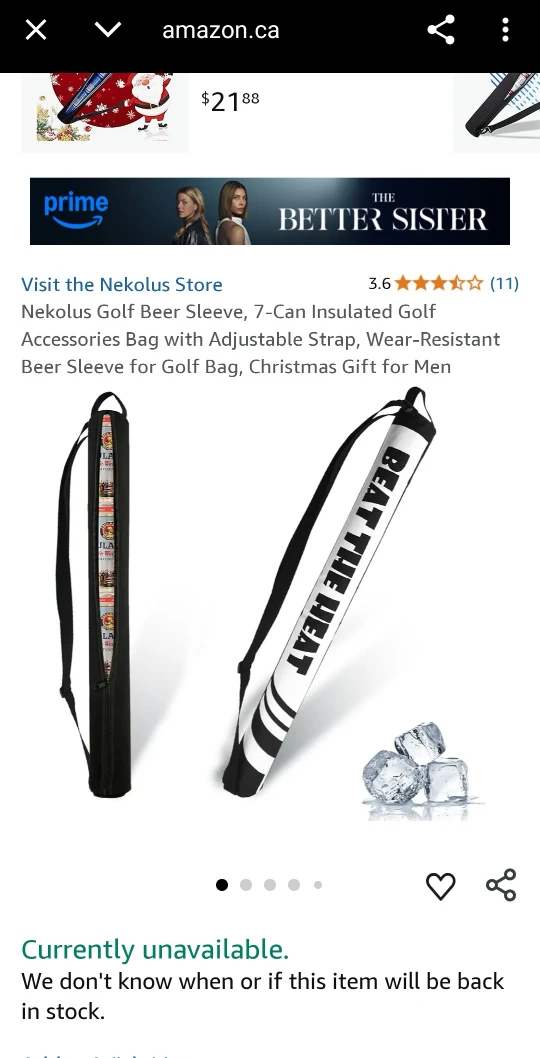 Nekolus Golf Beer Sleeve