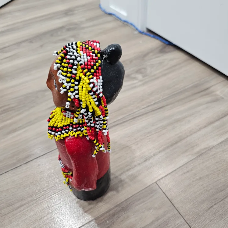 Handmade Beaded Doll image indicator(2)