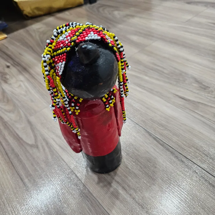 Handmade Beaded Doll image indicator(3)