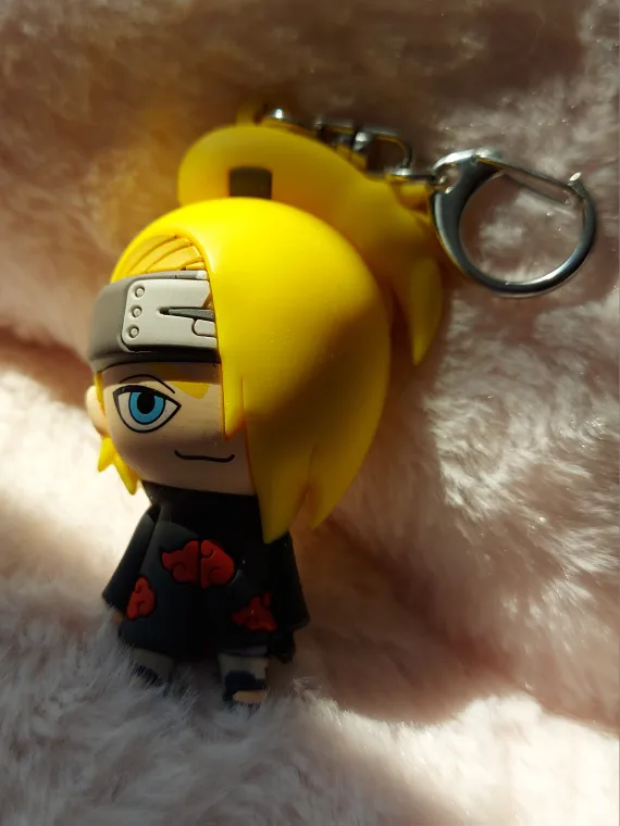 Naruto Shippuden Deidara Figure Bag Clip Keychain