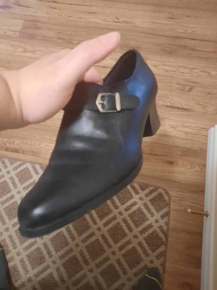 Scholl Black Heeled Booties pick up only image indicator(2)