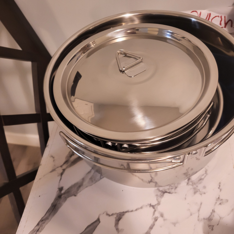 Camping Cookware Set - Stainless Steel - photo 3