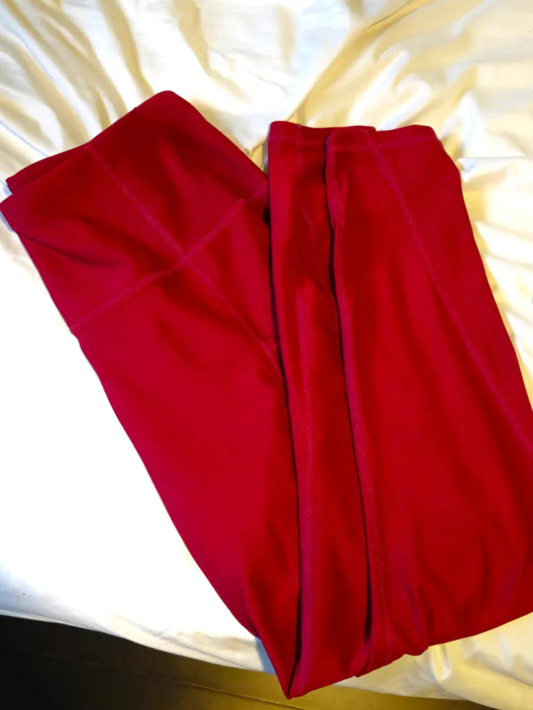 Tesla Large Yoga Pants - Red image indicator(4)
