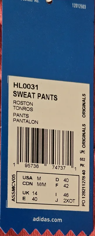 Brand New Adidas Women's Roston Medium Sweat Pants image indicator(2)