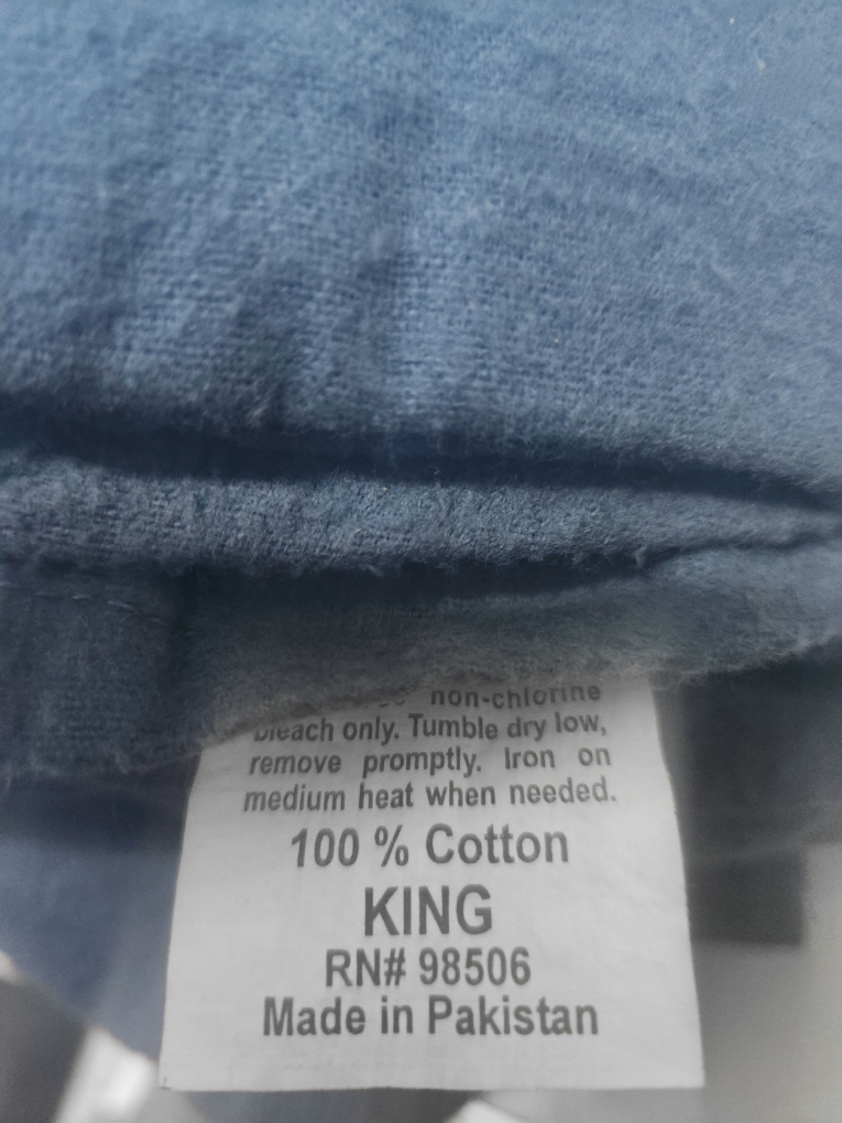 Brand New 100 % Cotton King Size Sheet Set - photo 5