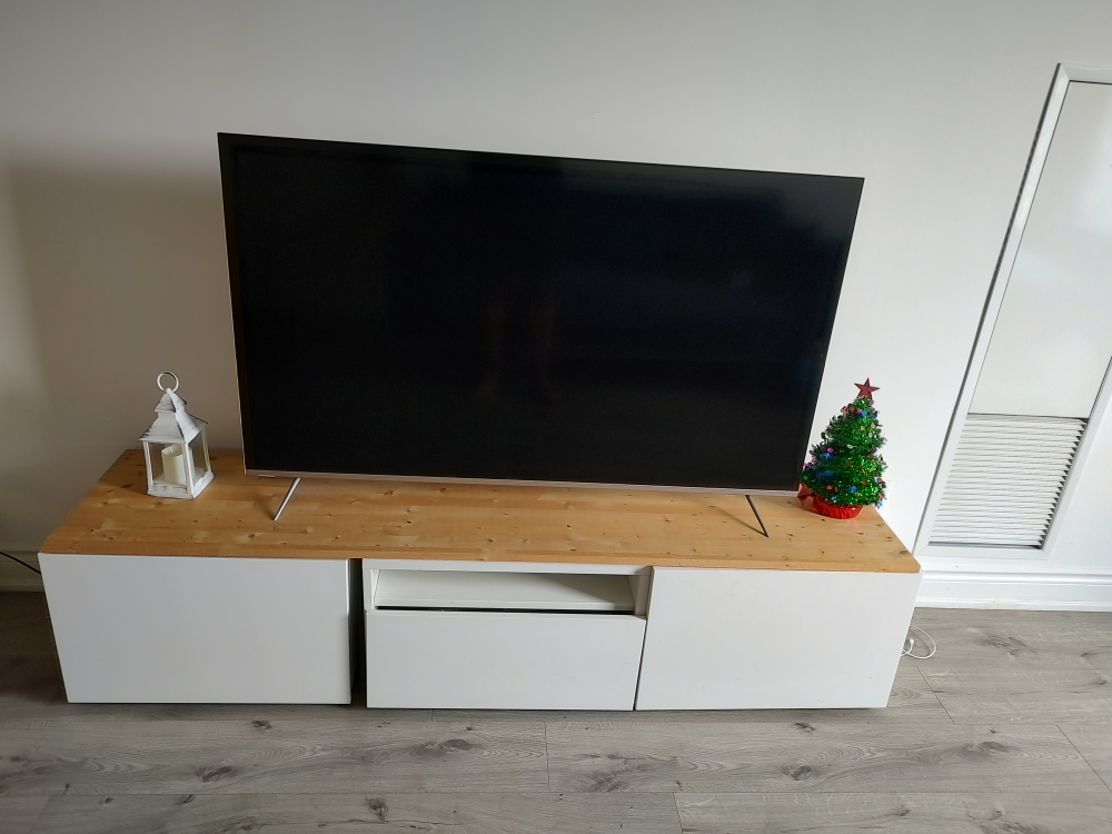 TV Stand Entertainment Unit and VIZIO 55 inches 4K smart tv - photo 2