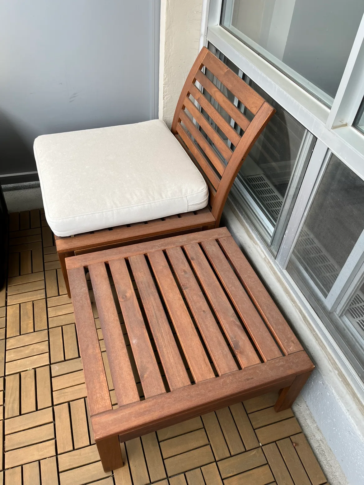 IKEA Applaro Outdoor Sofa Set (4 seats, 1 coffee table) image indicator(2)