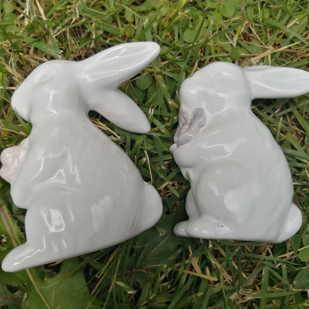 Ceramic Bunny Salt & Pepper Shakers - photo 3