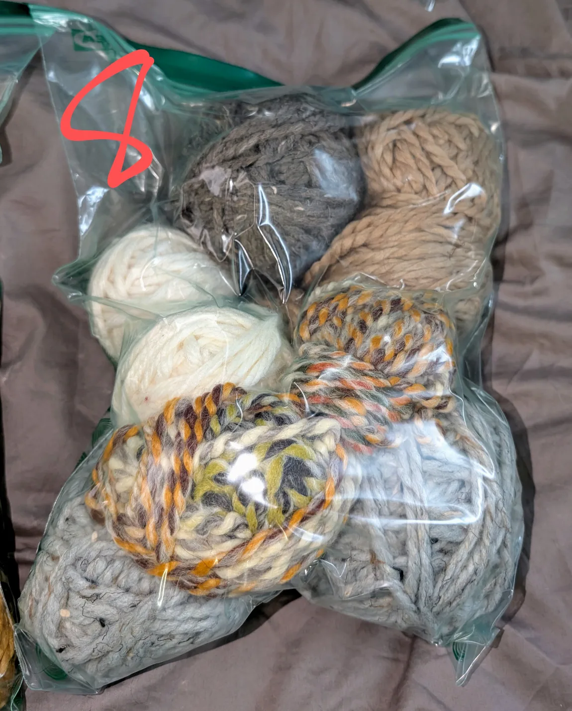 #freecycle Yarn Destash Bundles - various colours image indicator(9)